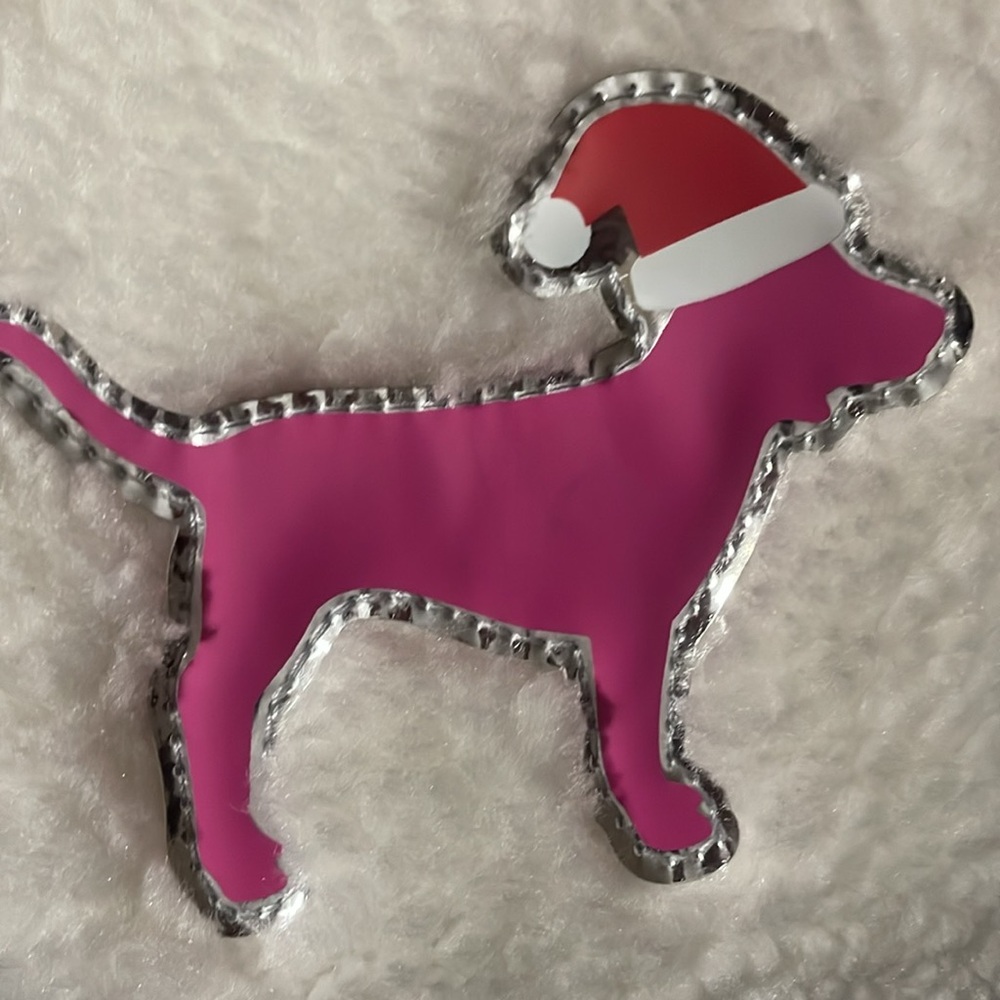 Victoria's Secret PINK NWT 2 Sherpa Christmas Stockings - Picture 10 of 12